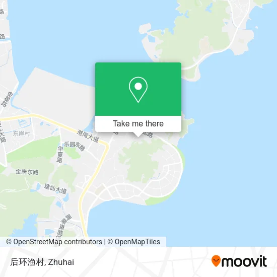 后环渔村 map