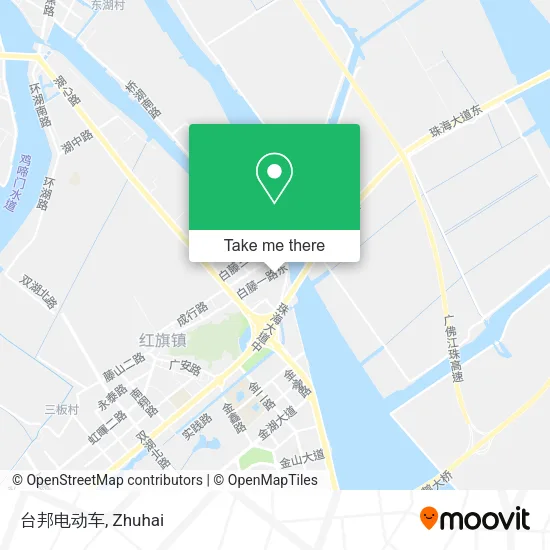 台邦电动车 map