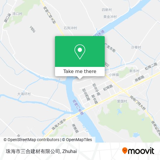 珠海市三合建材有限公司 map