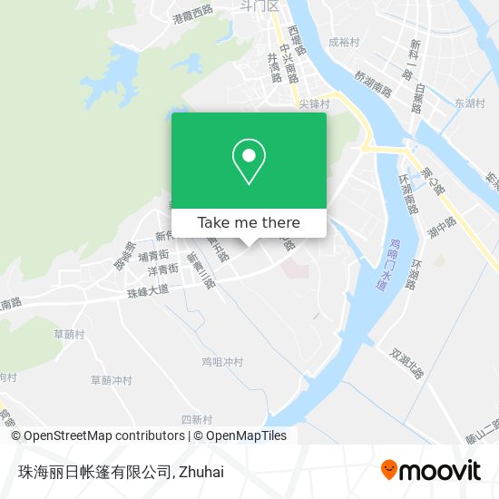 珠海丽日帐篷有限公司 map