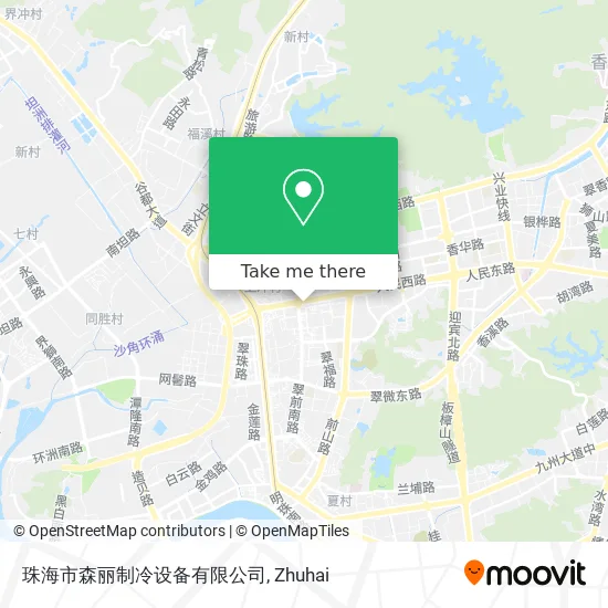 珠海市森丽制冷设备有限公司 map