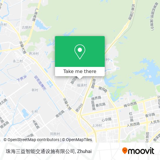 珠海三益智能交通设施有限公司 map