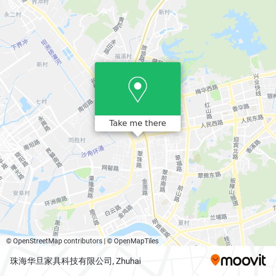珠海华旦家具科技有限公司 map