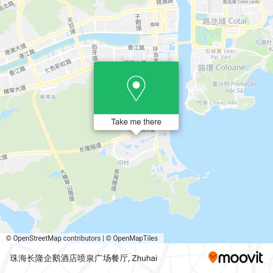 珠海长隆企鹅酒店喷泉广场餐厅 map