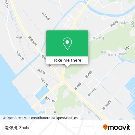 老张湾 map