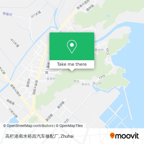 高栏港南水裕昌汽车修配厂 map