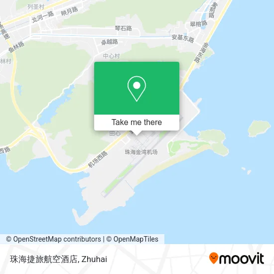 珠海捷旅航空酒店 map