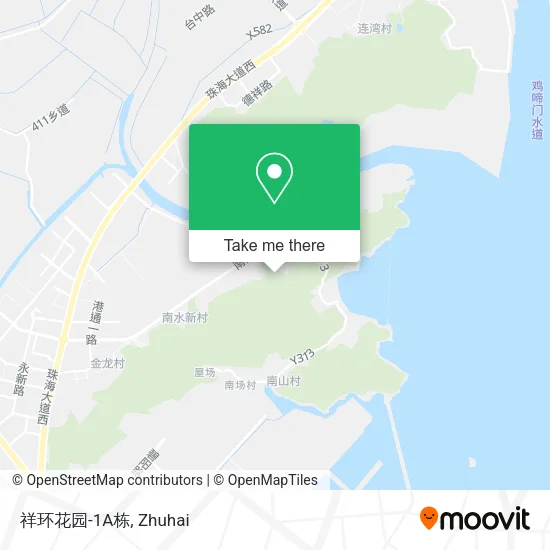 祥环花园-1A栋 map