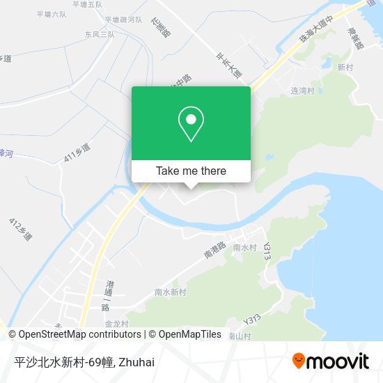 平沙北水新村-69幢 map