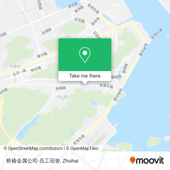 桥椿金属公司-员工宿舍 map