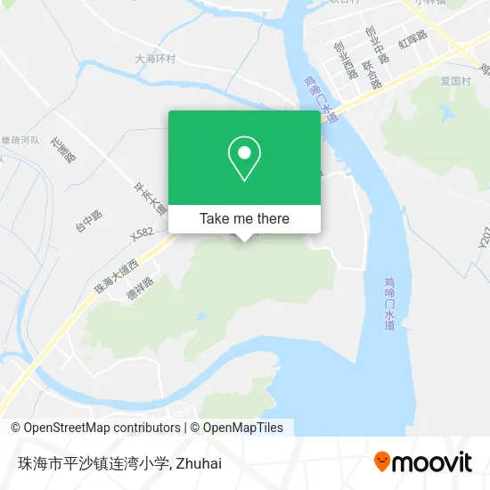 珠海市平沙镇连湾小学 map