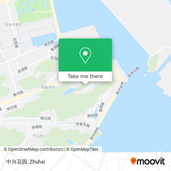 中兴花园 map