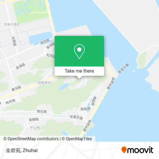 金碧苑 map