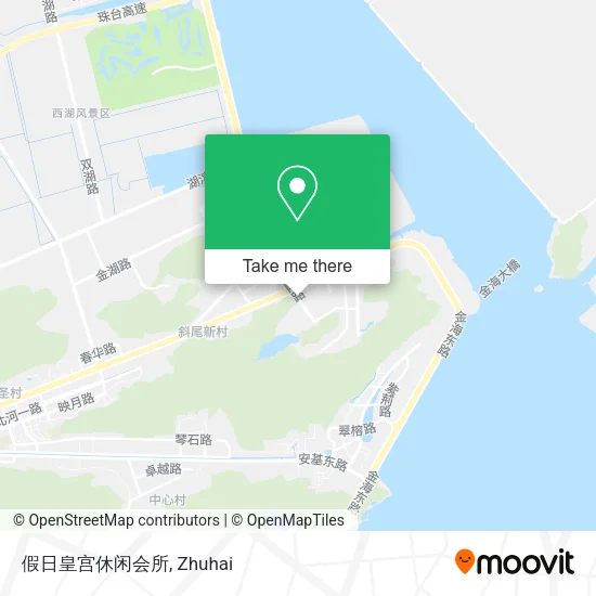 假日皇宫休闲会所 map