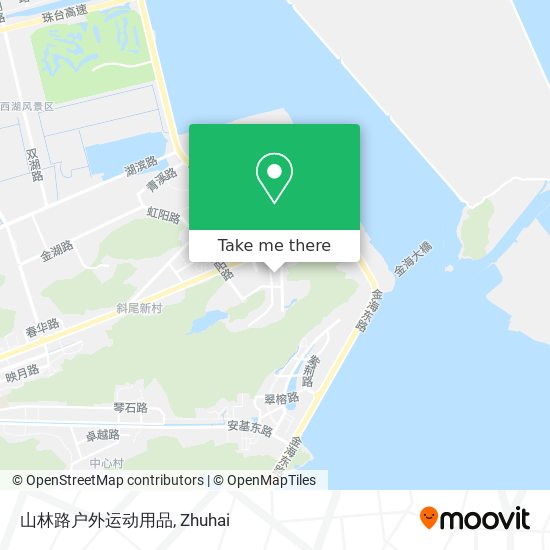 山林路户外运动用品 map