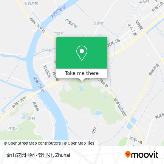 金山花园-物业管理处 map