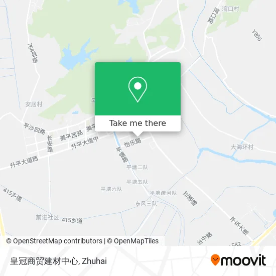 皇冠商贸建材中心 map