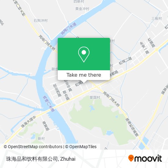 珠海品和饮料有限公司 map