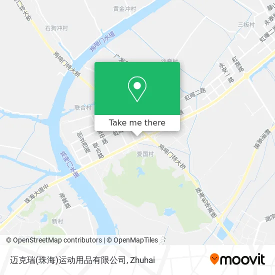 迈克瑞(珠海)运动用品有限公司 map