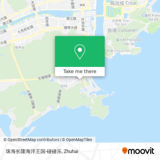 珠海长隆海洋王国-碰碰乐 map