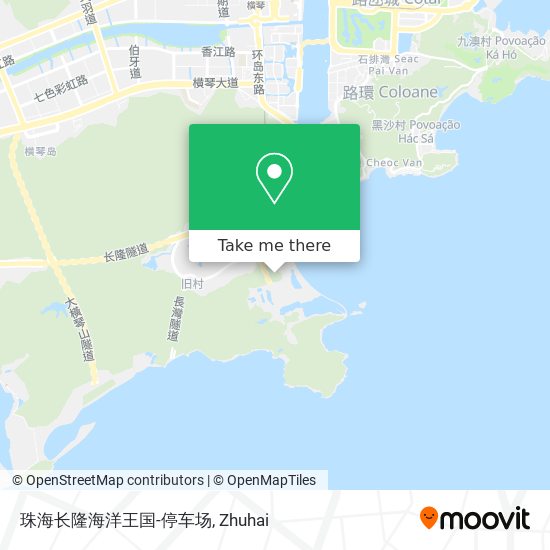珠海长隆海洋王国-停车场 map