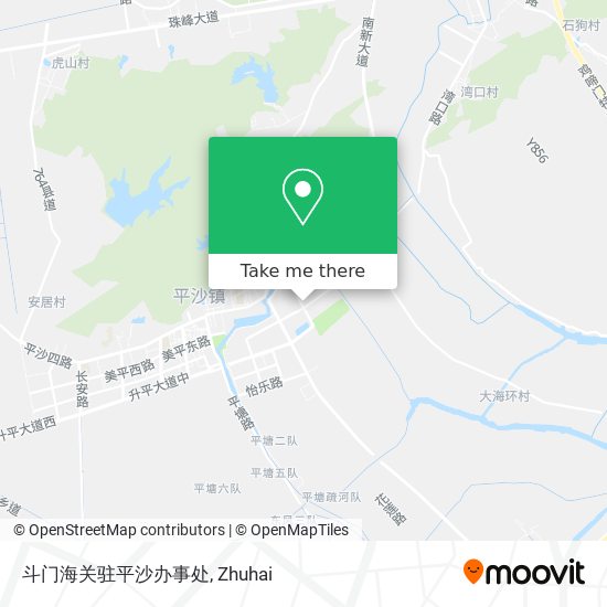 斗门海关驻平沙办事处 map