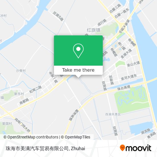 珠海市美满汽车贸易有限公司 map