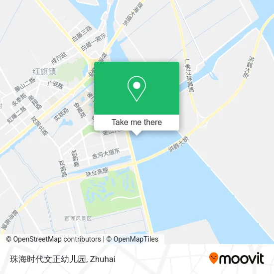 珠海时代文正幼儿园 map