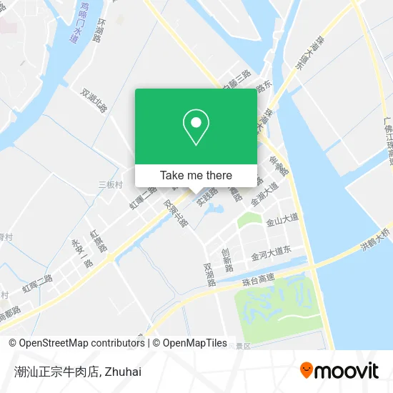 潮汕正宗牛肉店 map