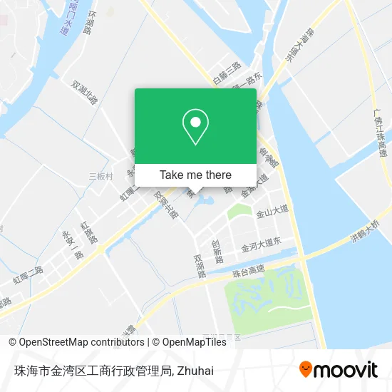 珠海市金湾区工商行政管理局 map