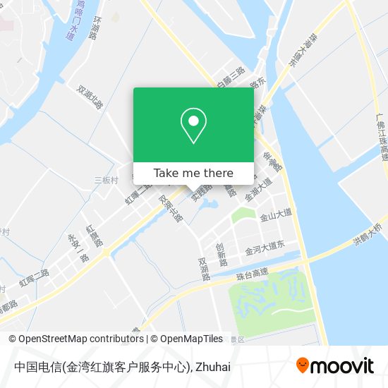 中国电信(金湾红旗客户服务中心) map