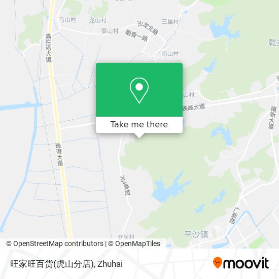 旺家旺百货(虎山分店) map