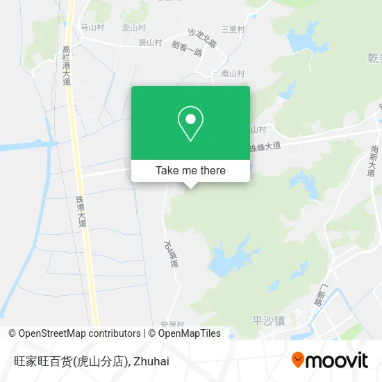 旺家旺百货(虎山分店) map