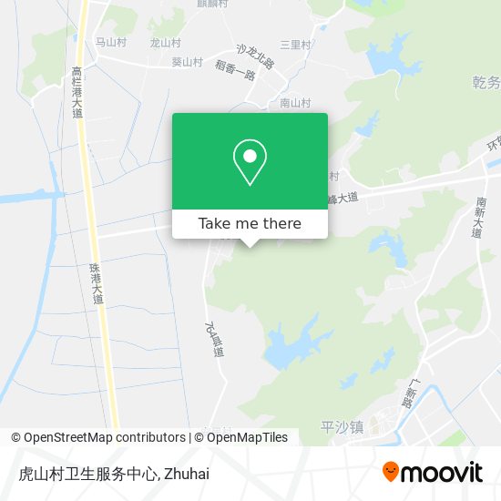 虎山村卫生服务中心 map