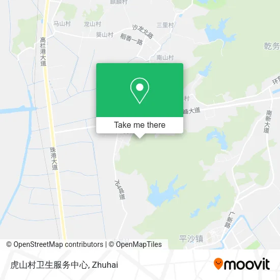 虎山村卫生服务中心 map