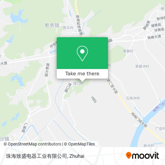 珠海致盛电器工业有限公司 map
