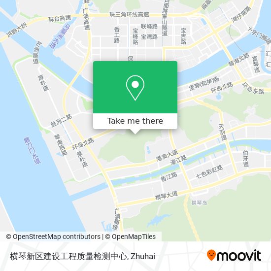 横琴新区建设工程质量检测中心 map