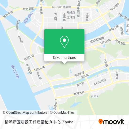 横琴新区建设工程质量检测中心 map