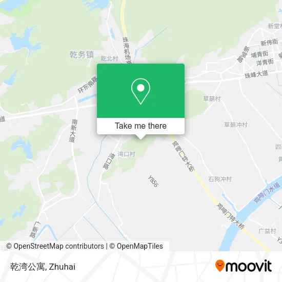 乾湾公寓 map