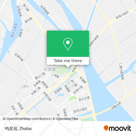 鸣星苑 map