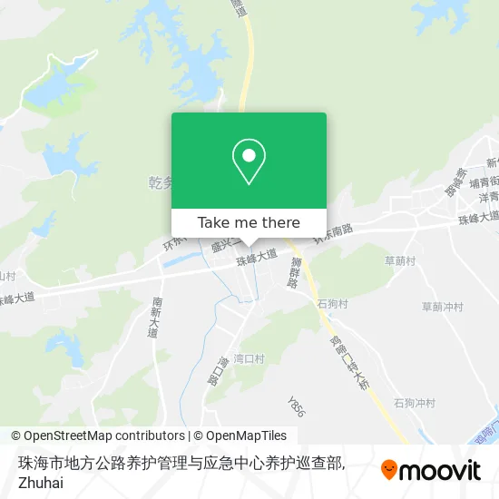 珠海市地方公路养护管理与应急中心养护巡查部 map