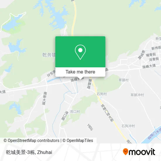 乾城美景-3栋 map