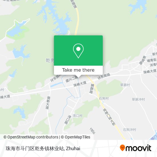 珠海市斗门区乾务镇林业站 map
