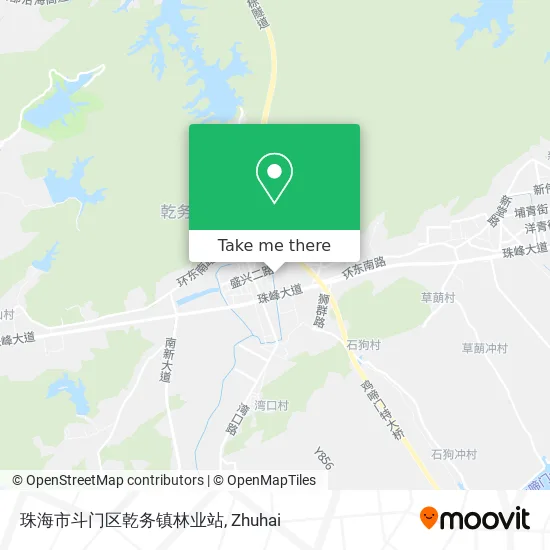 珠海市斗门区乾务镇林业站 map