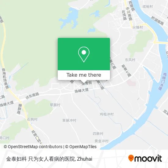金泰妇科 只为女人看病的医院 map