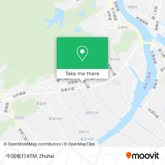 中国银行ATM map