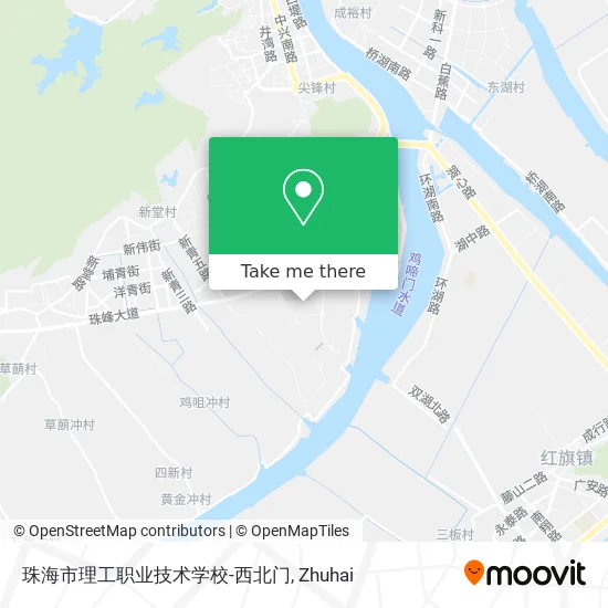 珠海市理工职业技术学校-西北门 map