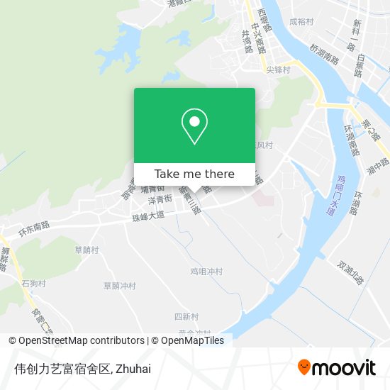 伟创力艺富宿舍区 map