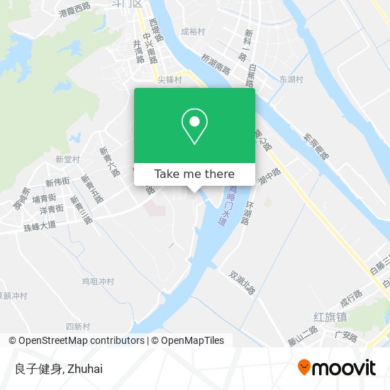 良子健身 map