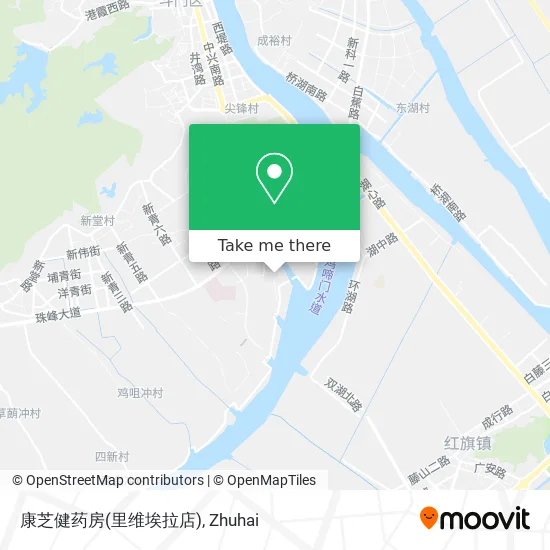 康芝健药房(里维埃拉店) map
